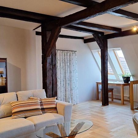 Stadtpalais Bellevue-Suite 3- Zimmer- Maisonettewohnung Mit Dachterrasse Maximal 4 Personen Bautzen Eksteriør bilde