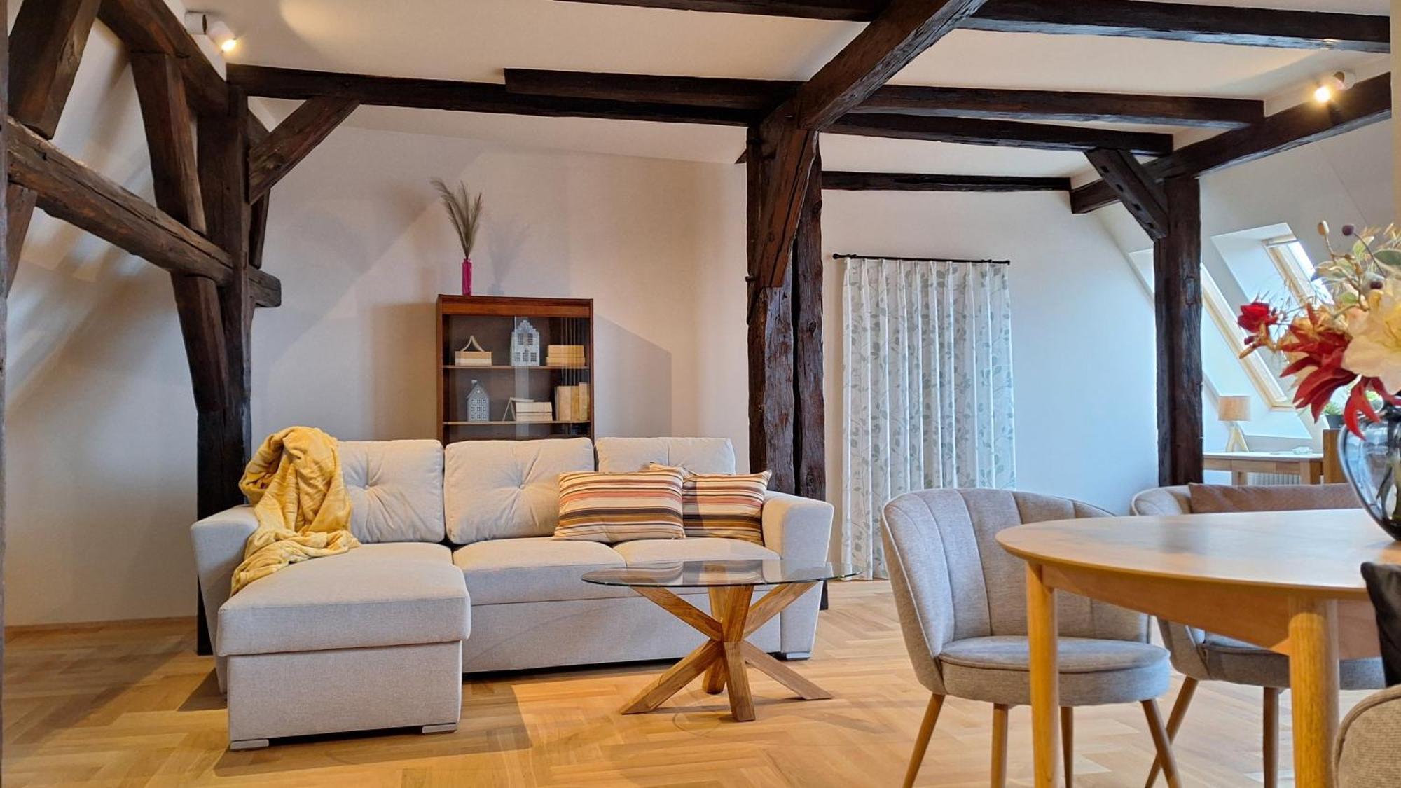 Stadtpalais Bellevue-Suite 3- Zimmer- Maisonettewohnung Mit Dachterrasse Maximal 4 Personen Bautzen Eksteriør bilde
