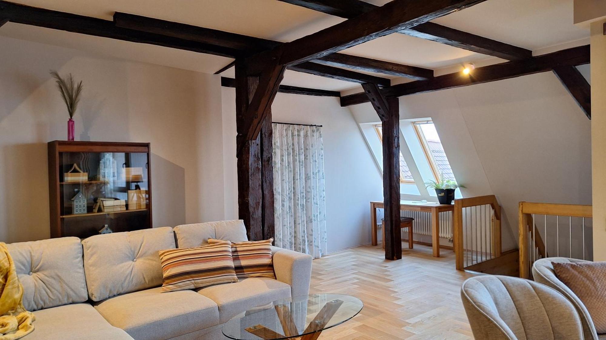 Stadtpalais Bellevue-Suite 3- Zimmer- Maisonettewohnung Mit Dachterrasse Maximal 4 Personen Bautzen Eksteriør bilde
