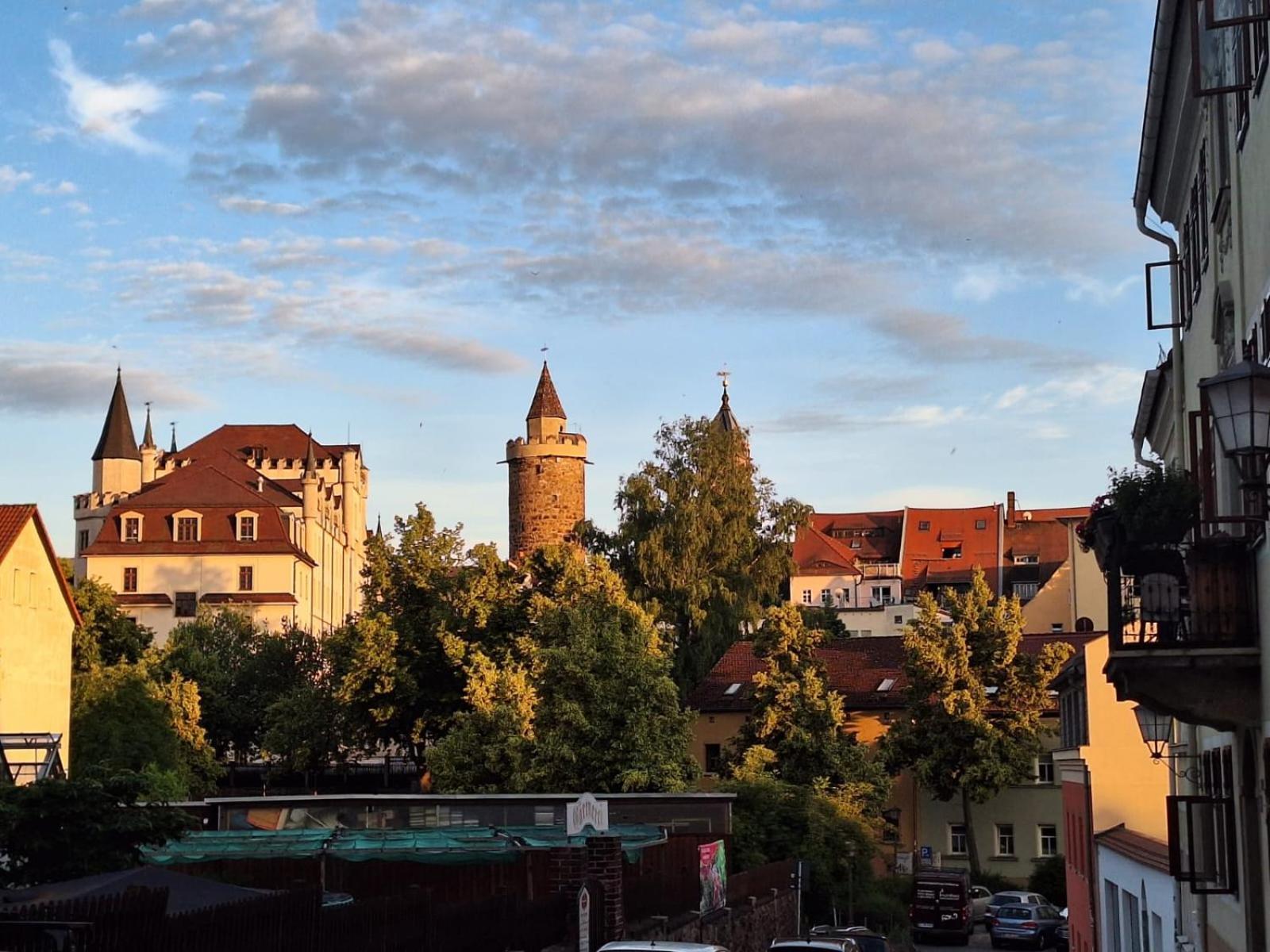 Stadtpalais Bellevue-Suite 3- Zimmer- Maisonettewohnung Mit Dachterrasse Maximal 4 Personen Bautzen Eksteriør bilde